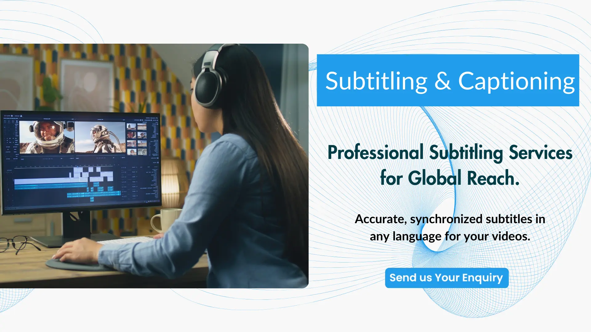 Subtitling Services - old banner